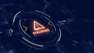 Detecting of a malware Virus, system hack, cyber attack, malware concept d rendering