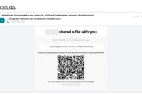 Barracuda QR Code Phishing Copyright Barracuda Networks